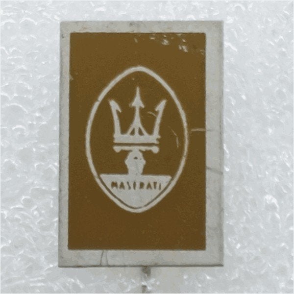 SP0629 Speldje Maserati, Verzamelen, Ophalen of Verzenden, Gebruikt, Overige onderwerpen