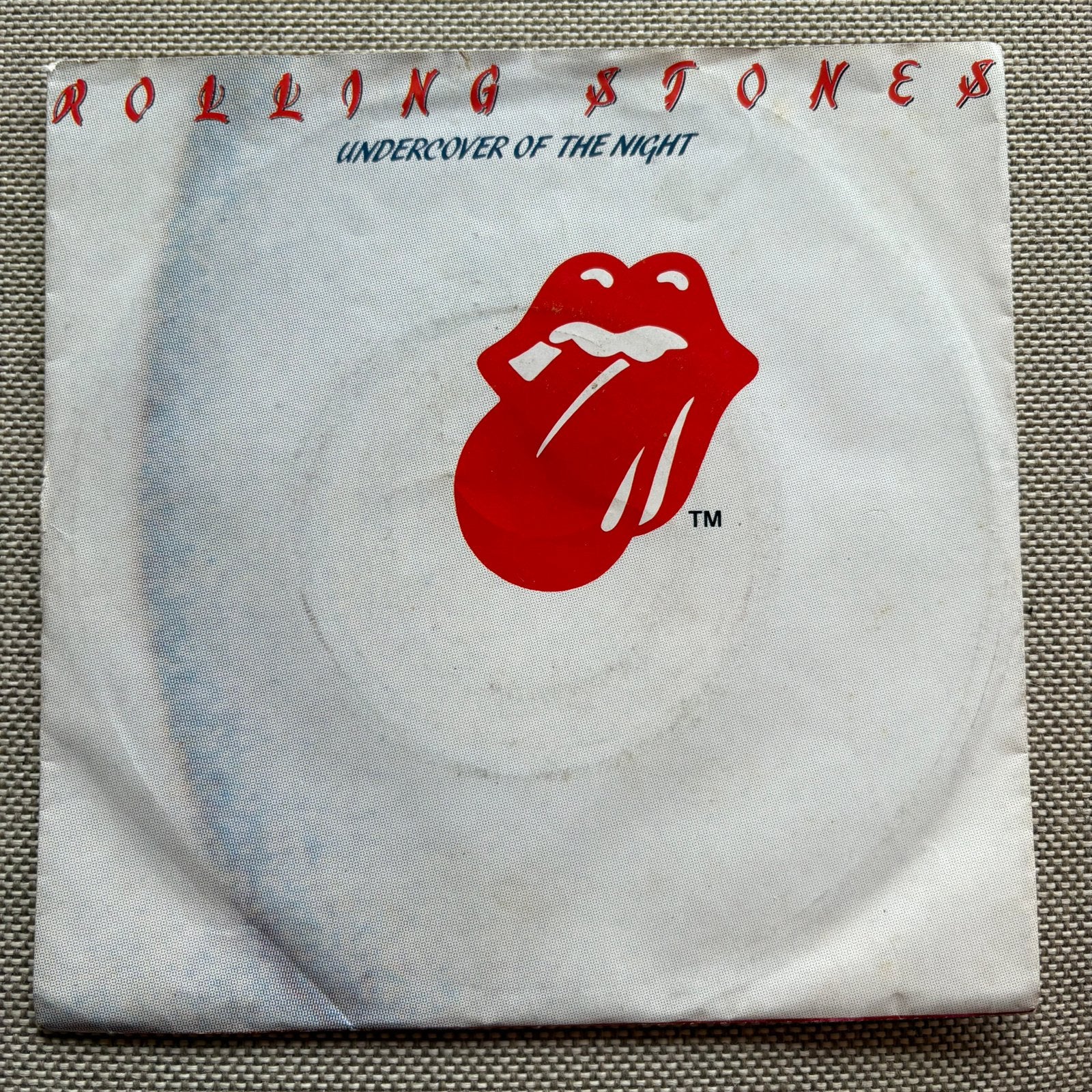 Vinyl singje Rolling Stones - Undercover of the night, Ophalen of Verzenden, Gebruikt