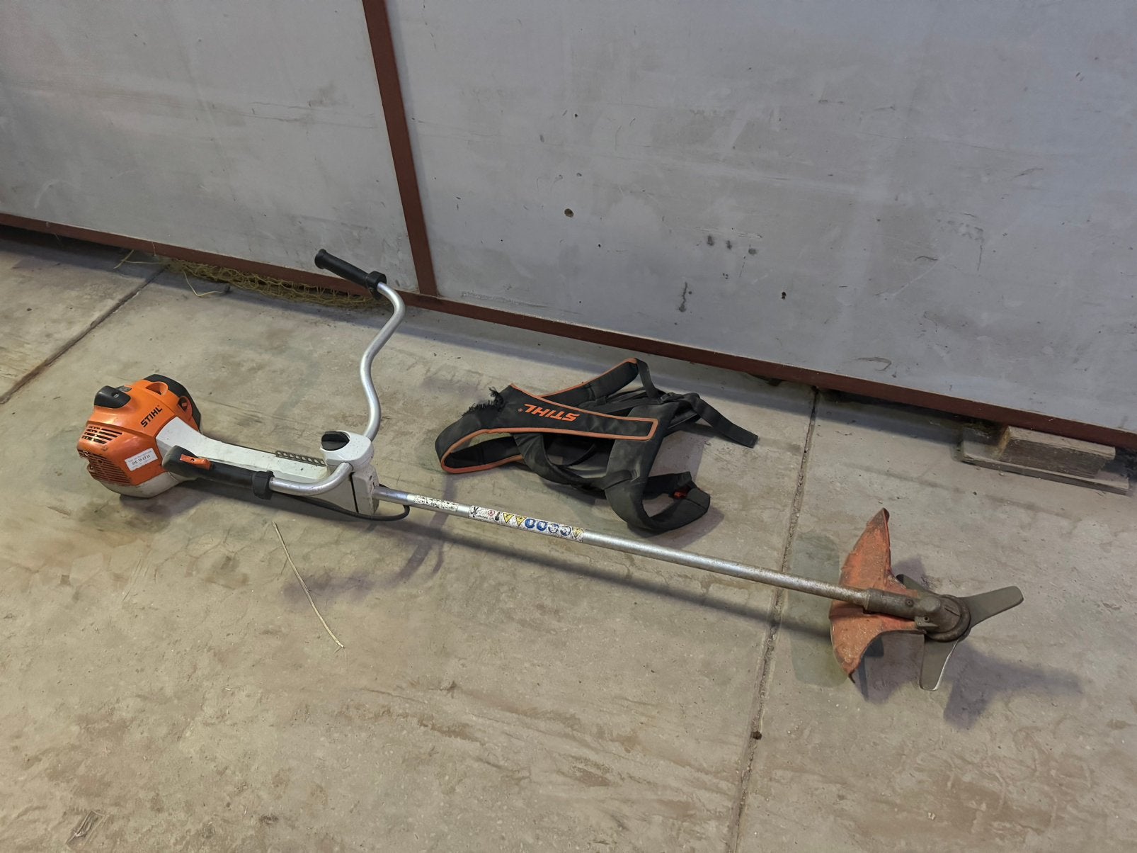 Stihl fs410c bosmaaier, Ophalen, Gebruikt, Benzine