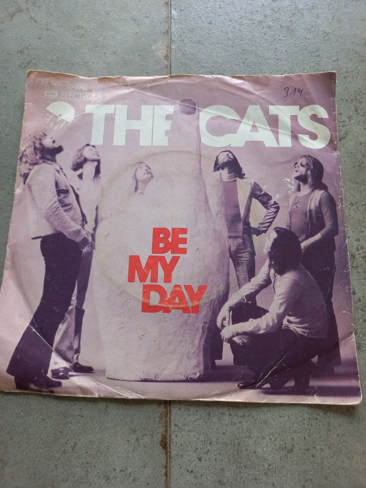 The Cats - Be My Day, Cd's en Dvd's, Vinyl | Pop, Ophalen of Verzenden, Gebruikt, 7 inch, Pop