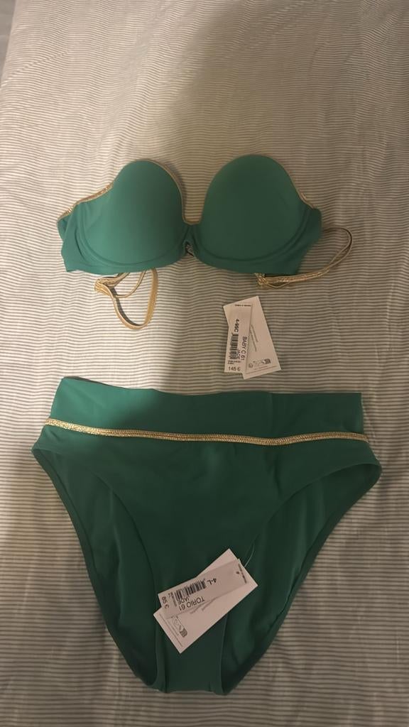 Pain de Sucre bikinibroekje en hoge taille, Zwart, Nieuw, Bikini, Pain de sucre