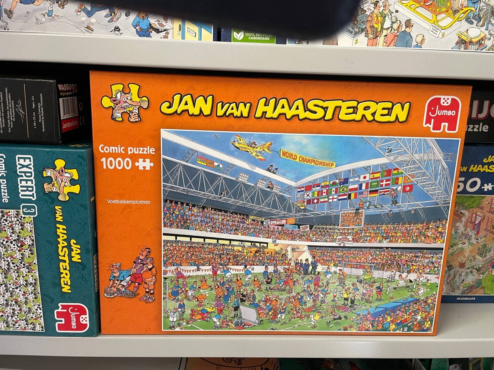 Jan van Haasteren puzzels, Ophalen, 500 t/m 1500 stukjes, Zo goed als nieuw, Legpuzzel