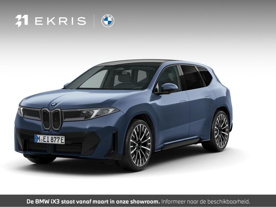 BMW iX3 50 xDrive | M Sportpakket | Innovation Pack | Head-u, Auto's, BMW, Automaat, 660 min, Stof, Zwart