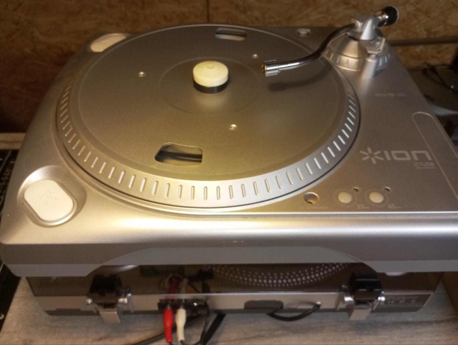 2x ION iTTUSB USB Platenspeler - Digitaliseer je Vinyl!, Ophalen, Gebruikt, Platenspeler