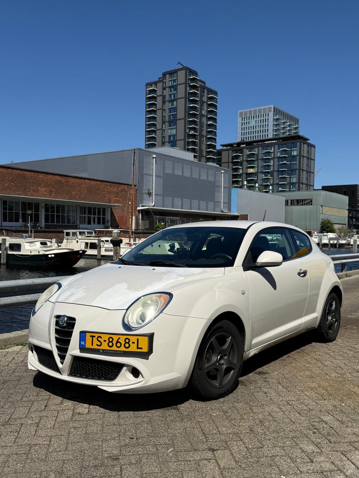 Alfa Romeo MiTo 1.4 16V 2009 Wit, Voorwielaandrijving, 1055 kg, Handgeschakeld, Particulier