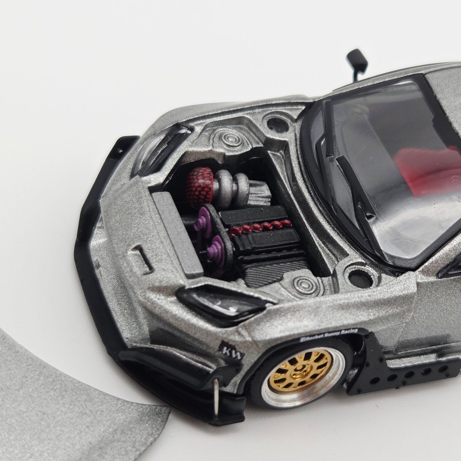 Pop Race – Pandem GR86, silver, Hobby en Vrije tijd, Mymodelcar@outlook.com, Auto, Ophalen of Verzenden, Pop Race