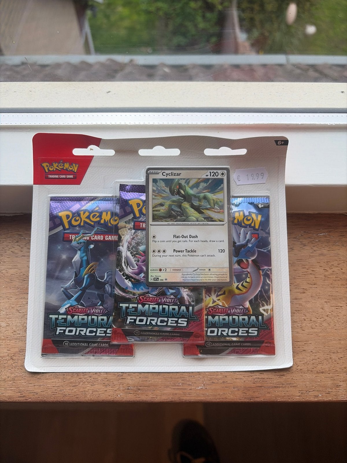 Pokémon TCG: Scarlet & Violet Temporal Forces 3-Pack Blister, Ophalen of Verzenden, Nieuw, Booster