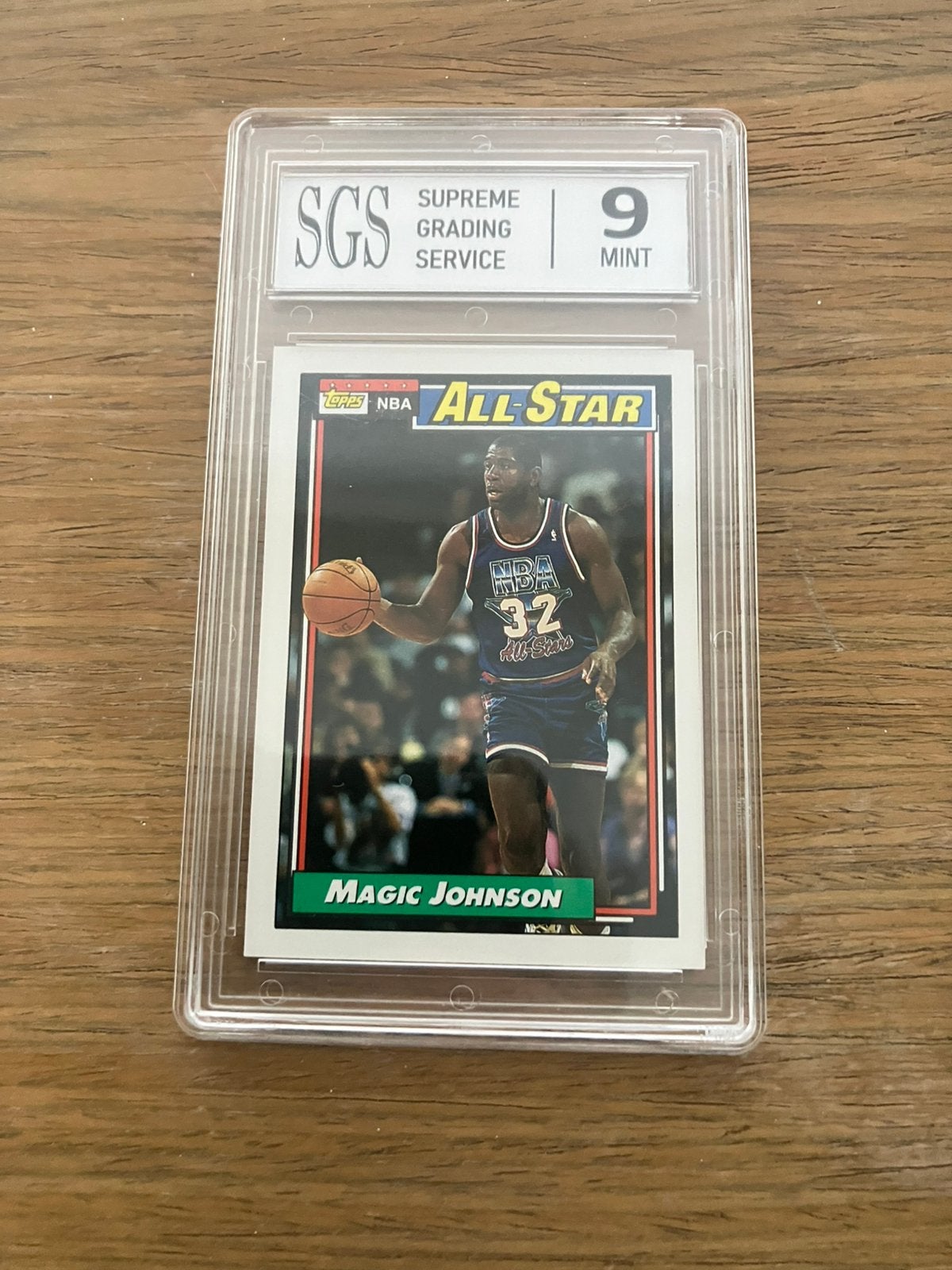 Magic Johnson nba mint 9, Ophalen of Verzenden, Zo goed als nieuw, Plaatje