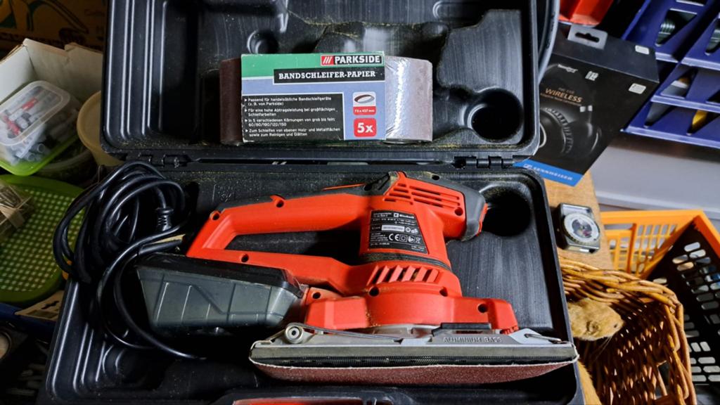 Einhell schuurmachine TE-OS 2520 E - Gebruikt, goede staat, Doe-het-zelf en Verbouw, Gereedschap | Schuurmachines, Ophalen