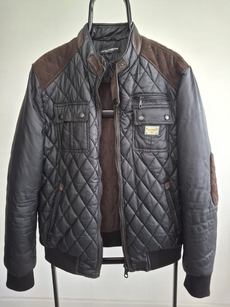 DOLCE GABBANA HERENJAS  " imitatie ", Maat 52/54 (L), Bruin, Ophalen of Verzenden, Imitatie