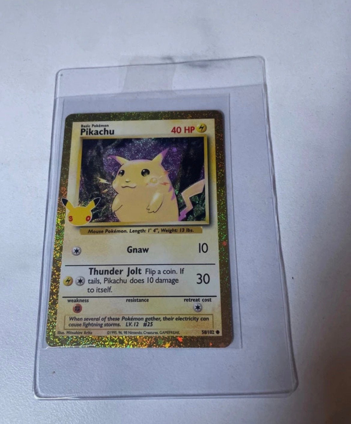 Pikachu #58 30th, Ophalen of Verzenden, Nieuw, Losse kaart