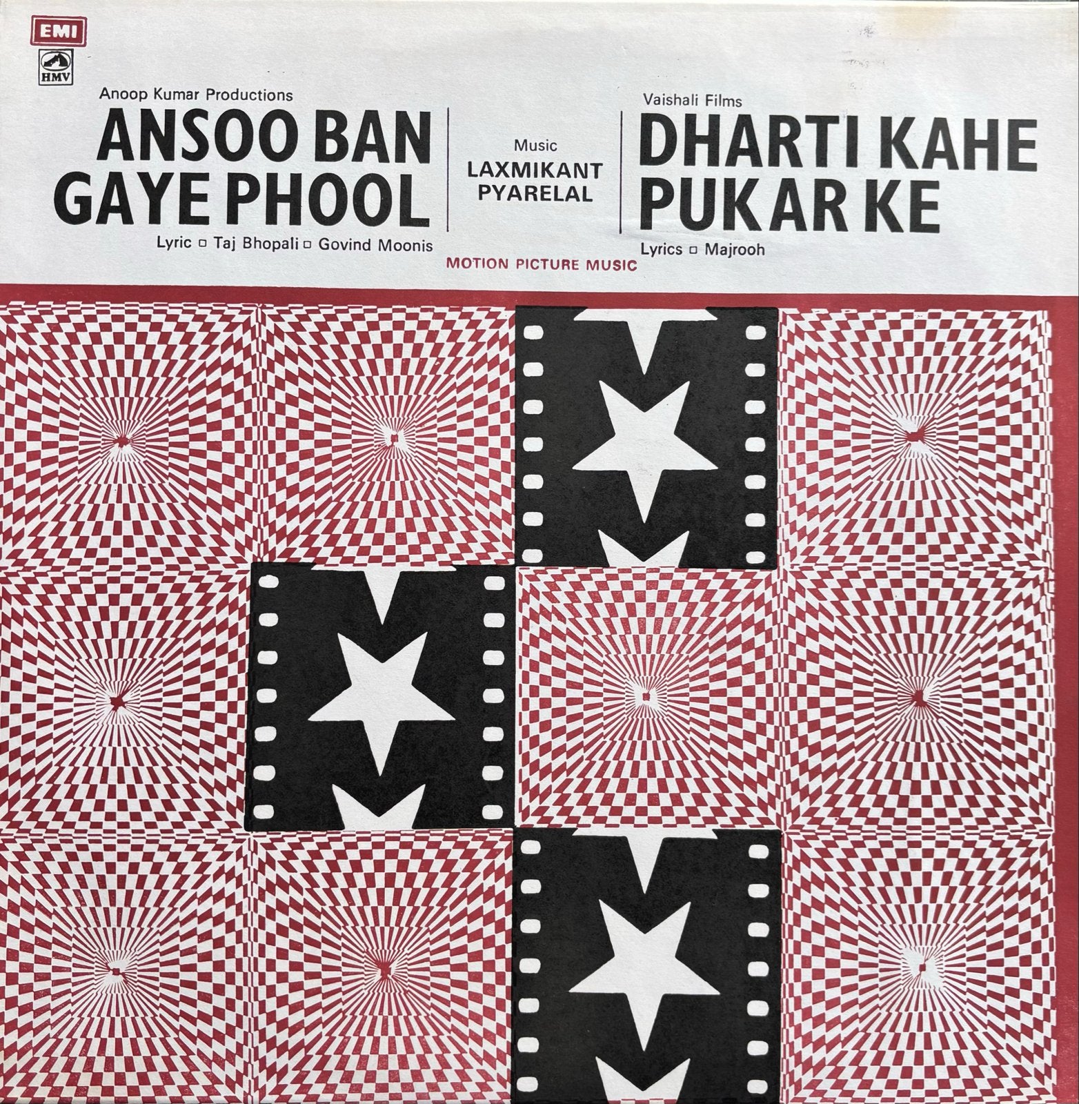 Ansoo Ban Gaye Phool / Dharti Kahe Pukar Ke LP (1969), Cd's en Dvd's, Verzenden, Gebruikt