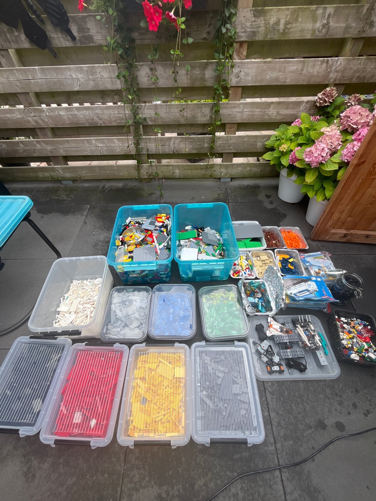 Grote partij Lego losse stenen en onderdelen, Ophalen, Gebruikt, Inclusief extra onderdelen, Lego