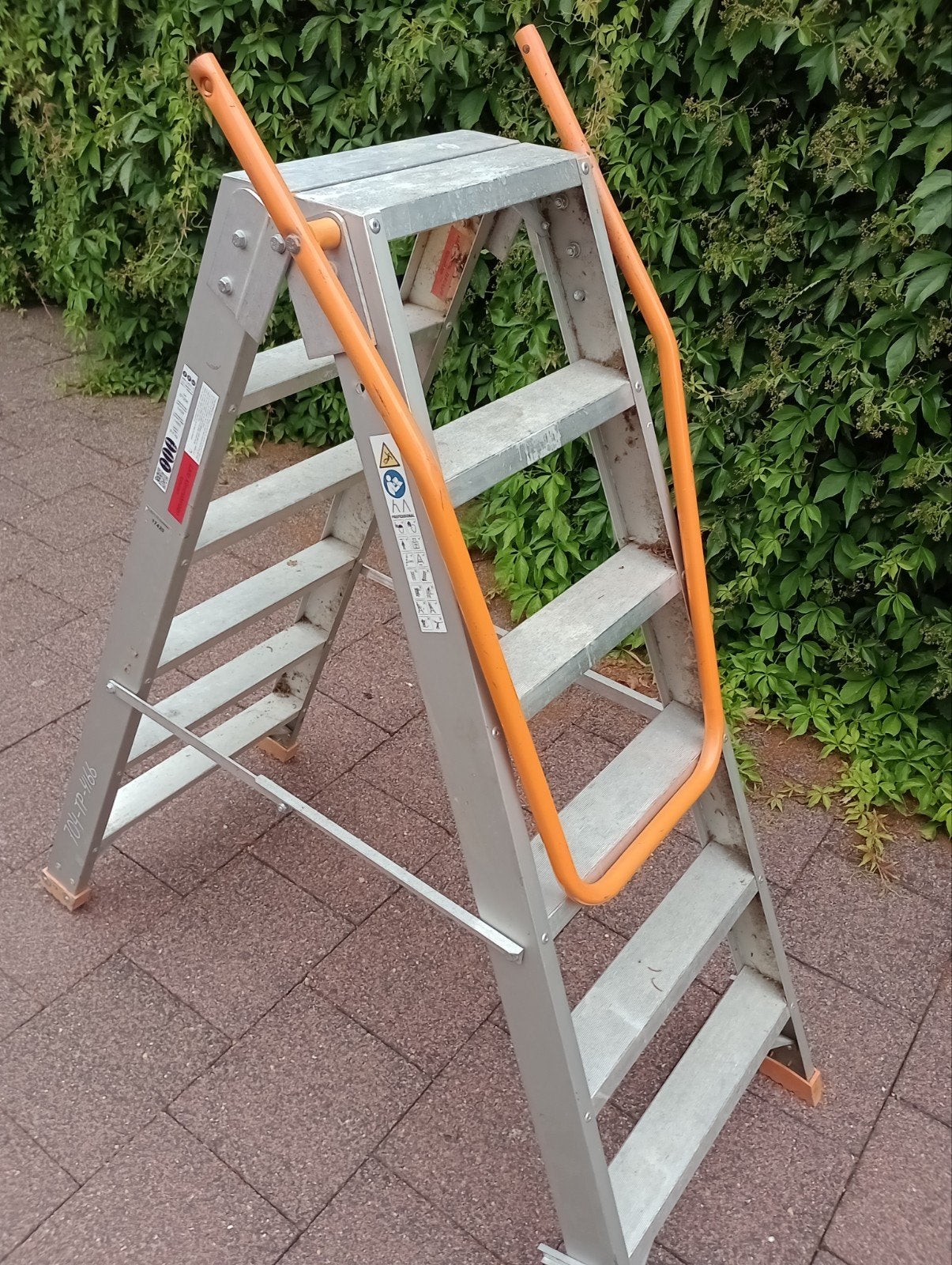 Trap professioneel gebruik, Ophalen, Gebruikt, Trap, Opvouwbaar of Inschuifbaar