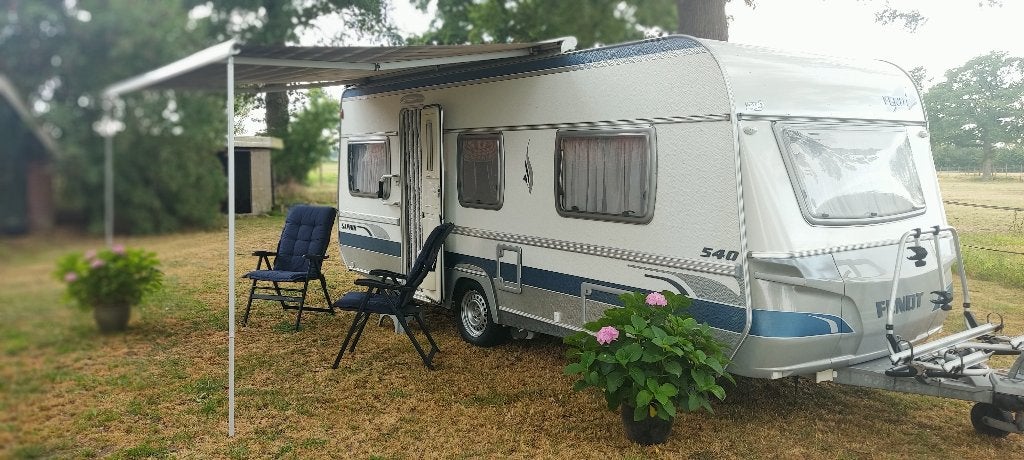 Fendt Saphir 540, Caravans en Kamperen, 2 aparte bedden, Rondzit, Bedrijf, Fendt