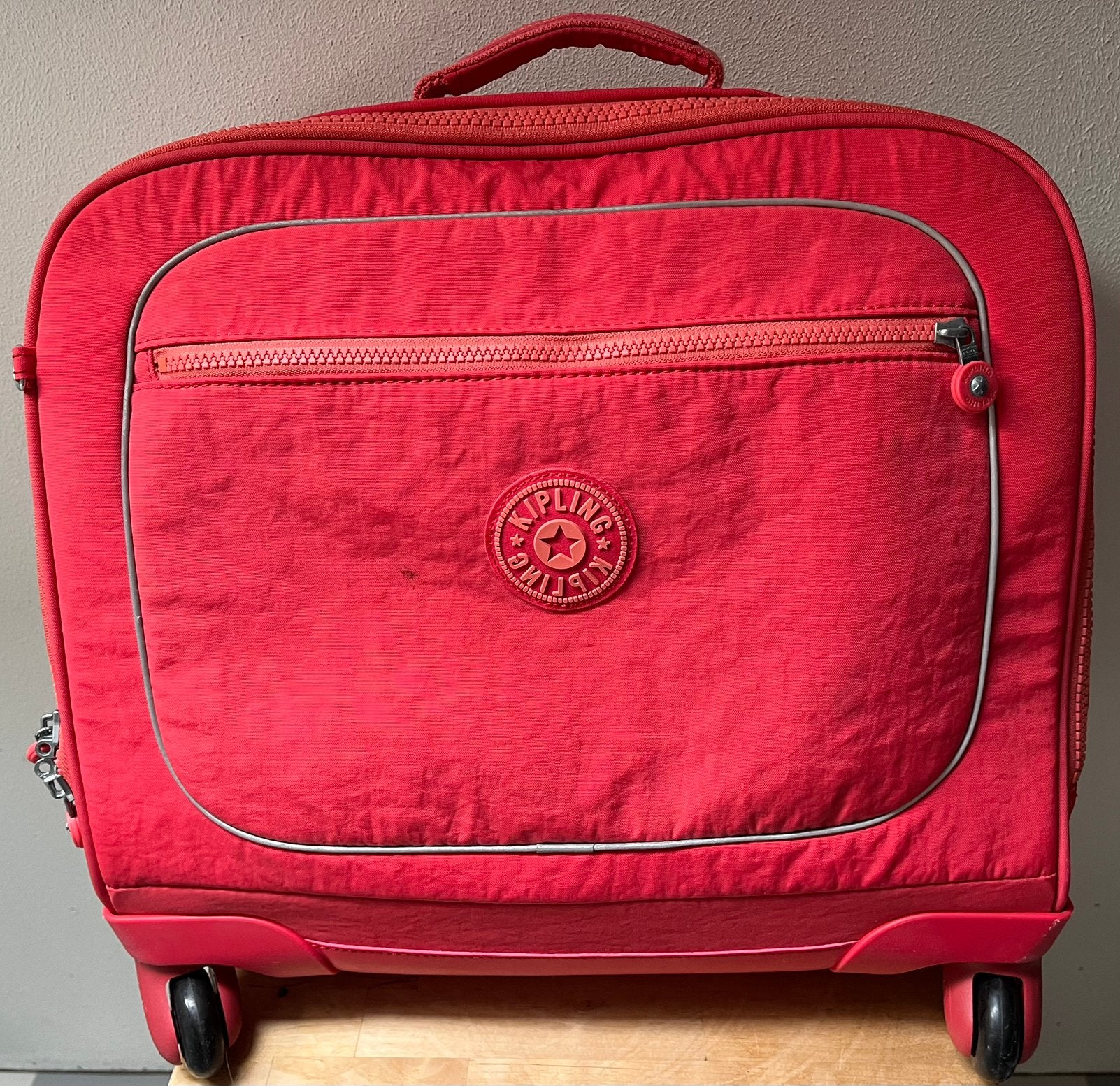 Kipling trolly op wieltjes met trekstang, Ophalen, Zo goed als nieuw, Overige materialen, Wieltjes