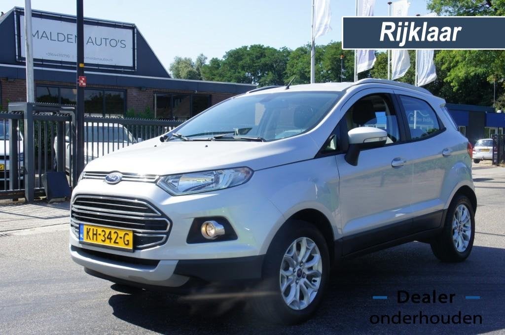 Ford ECOSPORT 1.0 ECOB. 125PK TITANIUM H.LEDER/Keyless entry, Voorwielaandrijving, Parkeersensor, 125 pk, Gebruikt