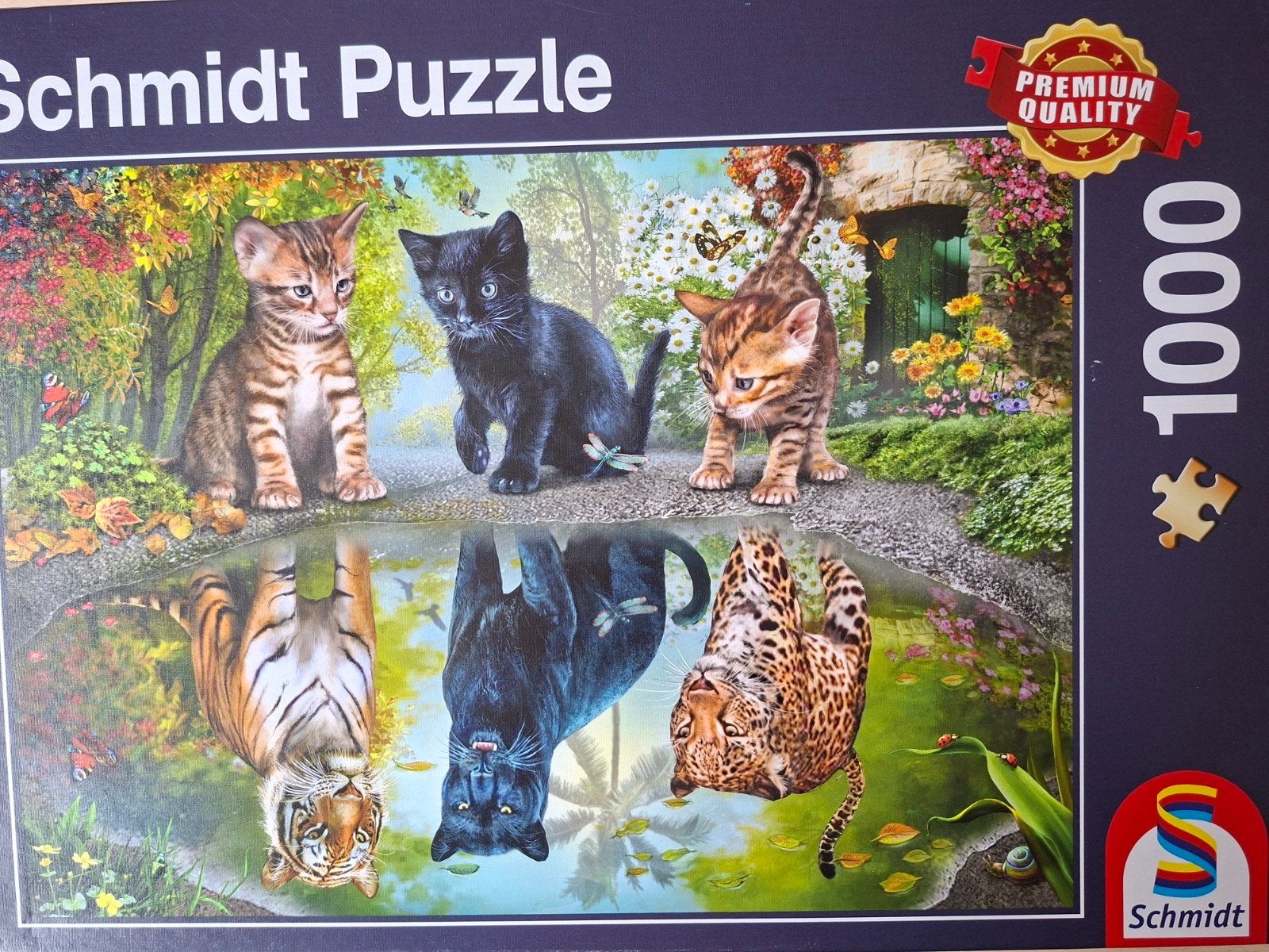 Schmidt puzzel, Ophalen, 500 t/m 1500 stukjes, Zo goed als nieuw