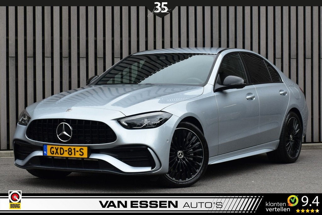 Mercedes-Benz C-Klasse 300 e 4MATIC AMG Line Navi Carbon Sfe, Automaat, Euro 6, 4 cilinders, Automatische klimaatregeling
