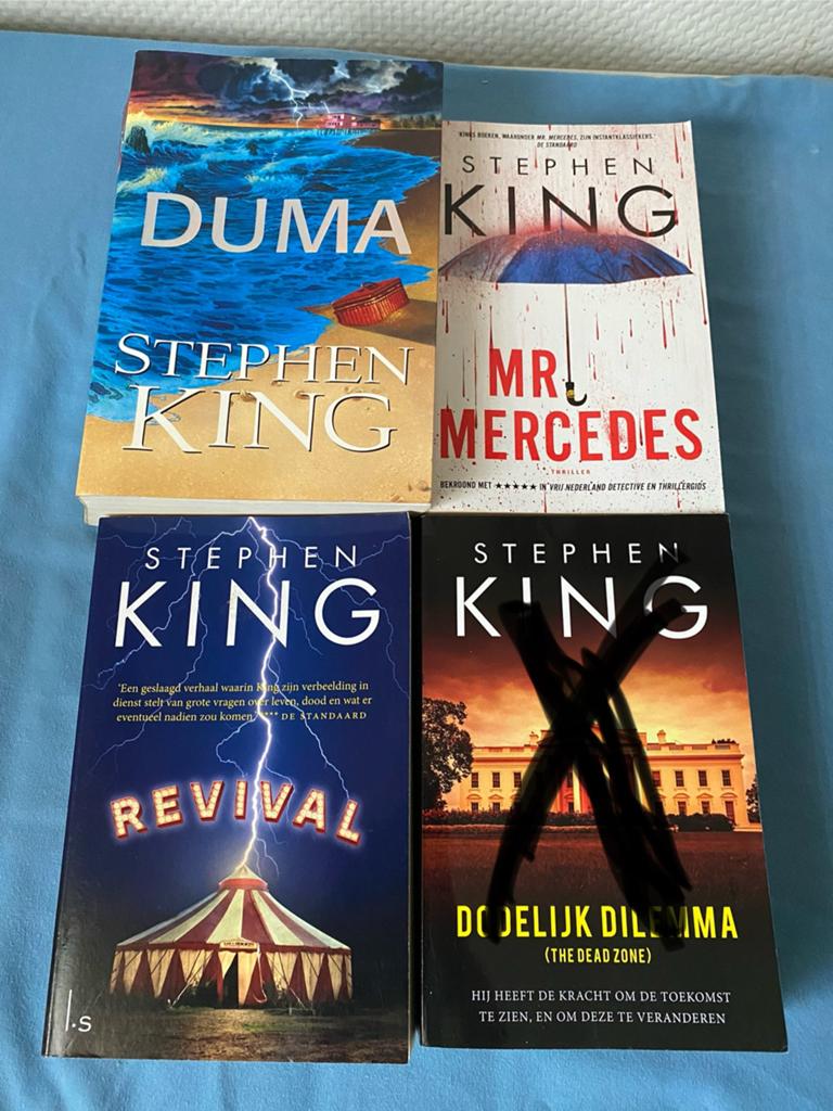Te koop: diverse Stephen King boeken, Boeken, Ophalen of Verzenden, Zo goed als nieuw