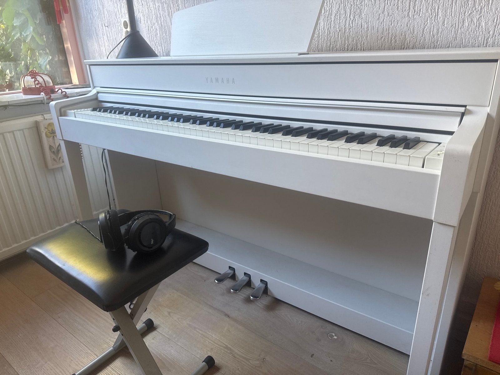 Yamaha Clavinova CLP-535 Digitaal Piano - Wit, Ophalen, Wit, Digitaal, Zo goed als nieuw