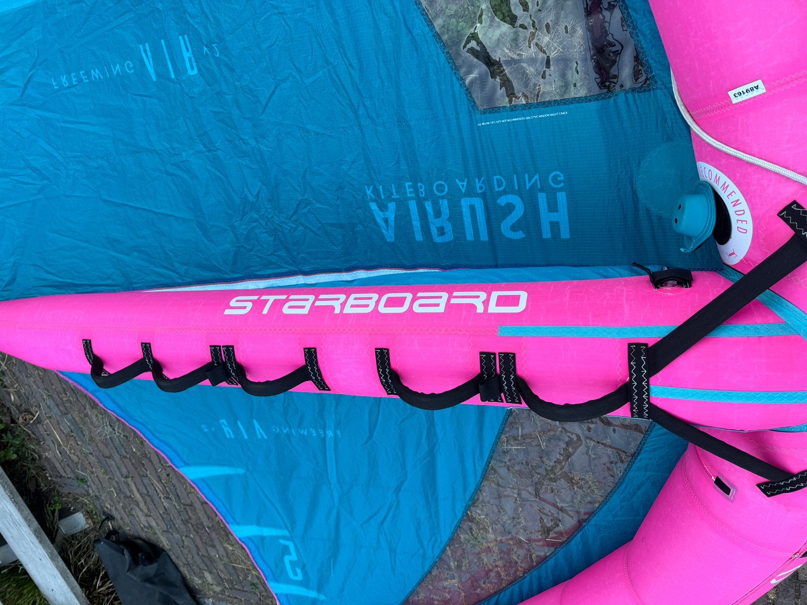 Wing te loop roze en blauw, Ophalen of Verzenden, Zo goed als nieuw
