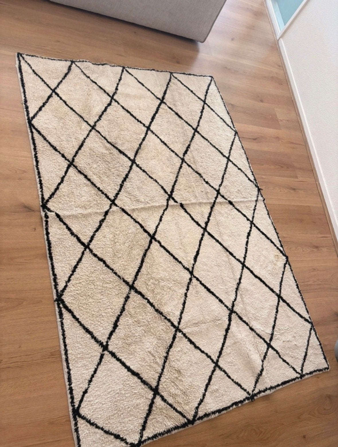 Beige Berber vloerkleed Xenos 120x180 cm, Huis en Inrichting, Stoffering | Tapijten en Kleden, Ophalen, Gebruikt, 100 tot 150 cm