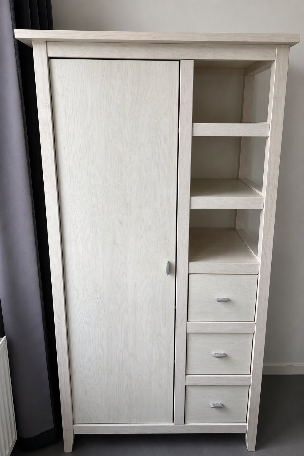 Complete babykamer: Commode, kast en ledikant, Ophalen, Gebruikt, 50 tot 70 cm, 75 tot 100 cm