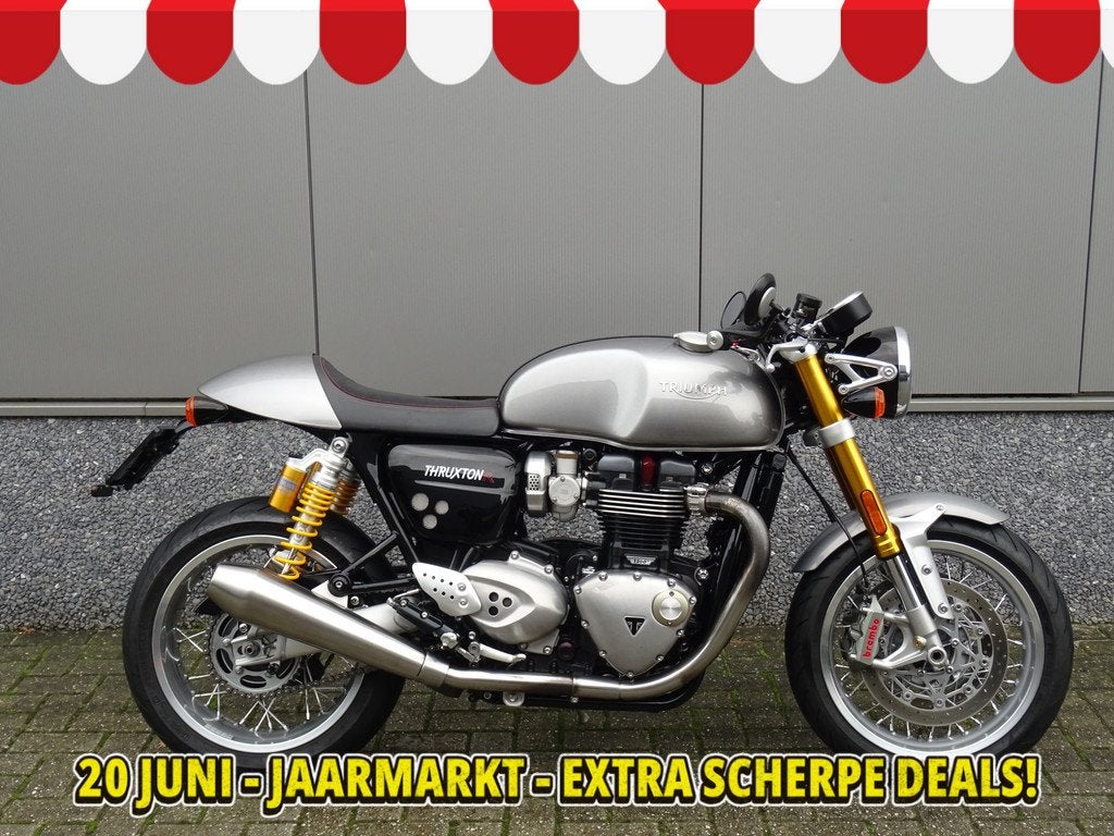 Triumph THRUXTON 1200 R (bj 2016), Bedrijf, 1200 cc, Naked bike