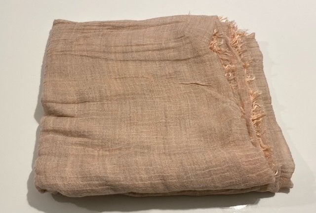 Esprit zachtroze foulard, Esprit, Ophalen of Verzenden, Zo goed als nieuw, Sjaal