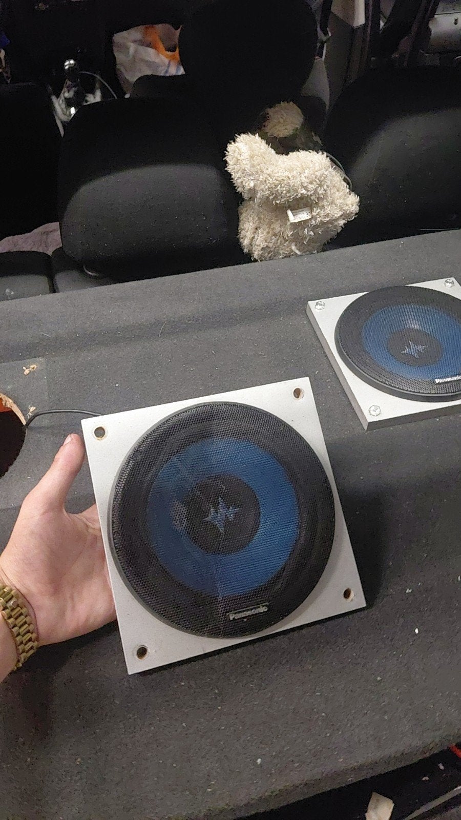 Boxjes voor in auto, Ophalen