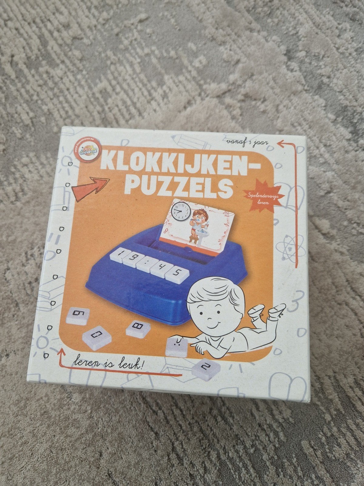Klokkijken puzzel, Ophalen