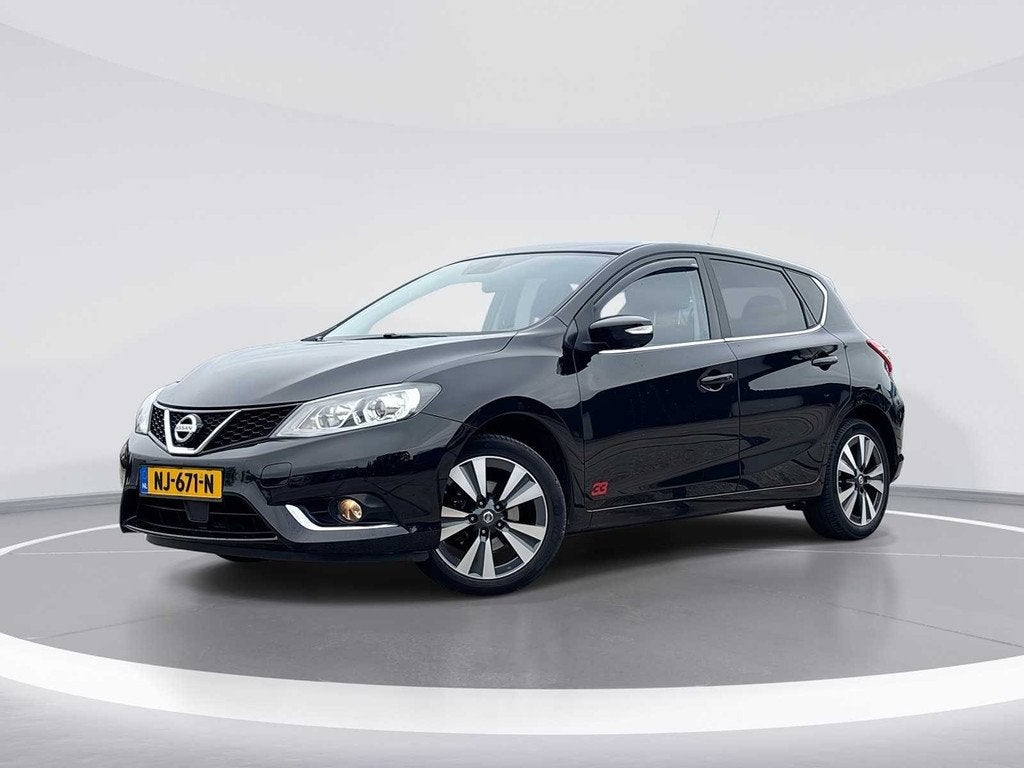 Nissan Pulsar 1.2 DIG-T Tekna | NJ-671-N, Auto's, Nissan, Voorwielaandrijving, Gebruikt, Euro 6, 4 cilinders