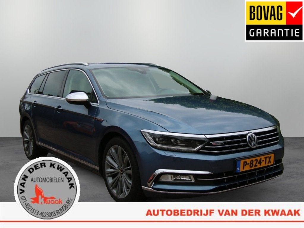 Volkswagen Passat Variant 2.0 TSI 4M. Highline (bj 2016), Auto's, 12 maanden, 4 cilinders, Blauw, 14 km/l