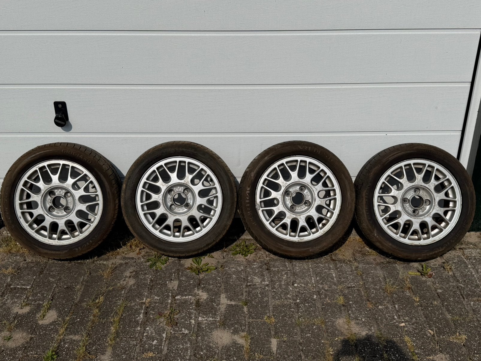 Volkswagen Golf Quartet BBS velgen, Auto-onderdelen, Banden en Velgen, Ophalen, Gebruikt, 15 inch, Velg(en)