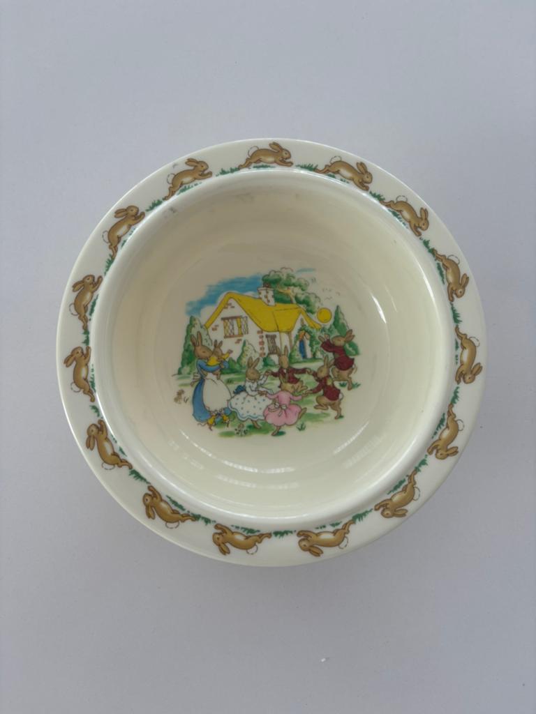 Royal Doulton Bunnykins kommetje plastic kinderkommetje, Antiek en Kunst, Ophalen of Verzenden
