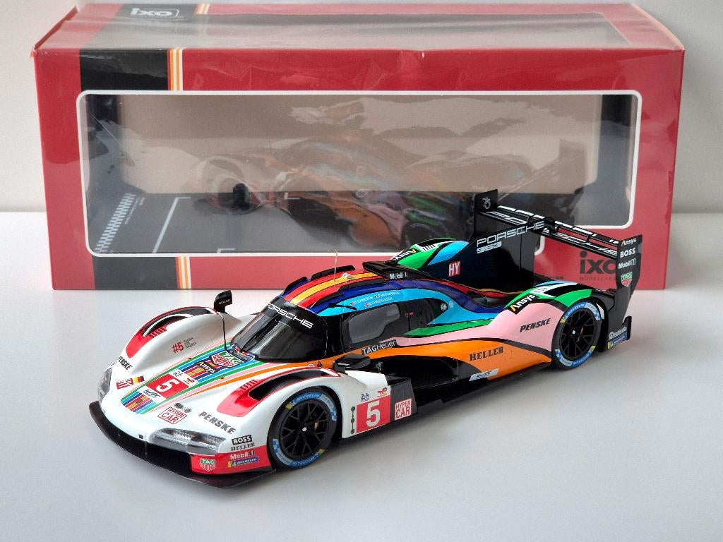1:18 IXO Porsche 963 Penske #5 24h Le Mans 2023, Ophalen of Verzenden, Zo goed als nieuw, Auto, Overige merken