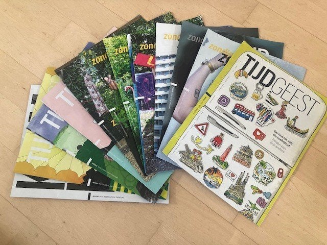 Tijdgeest, magazine dagblad Trouw, 3e kwartaal 2026, Ophalen of Verzenden, Zo goed als nieuw, Krant
