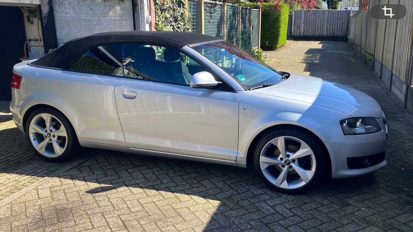 Audi A3 1.8 Tfsi Cabriolet 118KW 2008 Grijs 204.000km, Auto's, Audi, Voorwielaandrijving, 4 cilinders, Cabriolet, 14 km/l