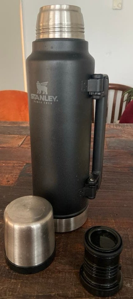 Stanley Thermosfles Zwart - 1.9 Liter, Overige typen, Stanley, Nieuw, Ophalen of Verzenden