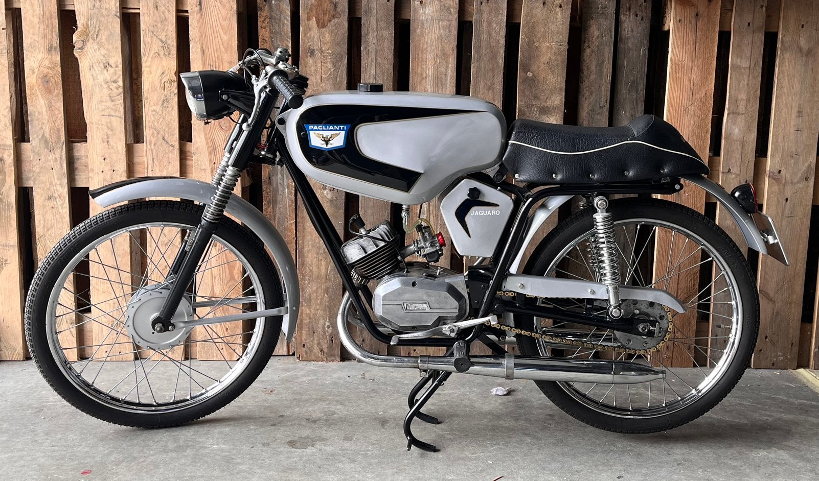 Paglianti jaguaro, Fietsen en Brommers, Brommers | Oldtimers, Maximaal 45 km/u, 50 cc, Ophalen, Overige merken
