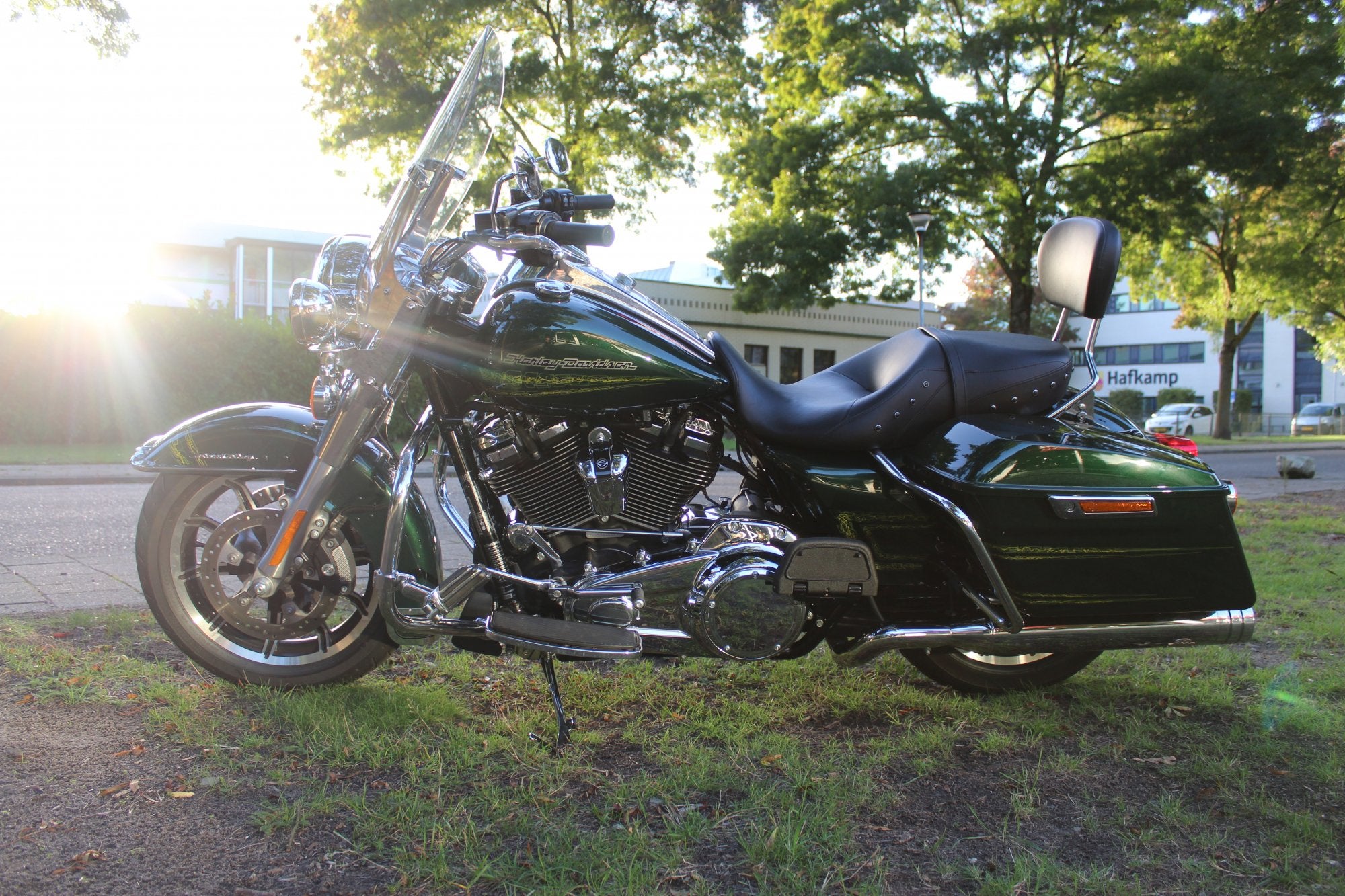 Harley-Davidson Road King FLHR Roadking, 1745 cc, Chopper, Bedrijf, Handgeschakeld