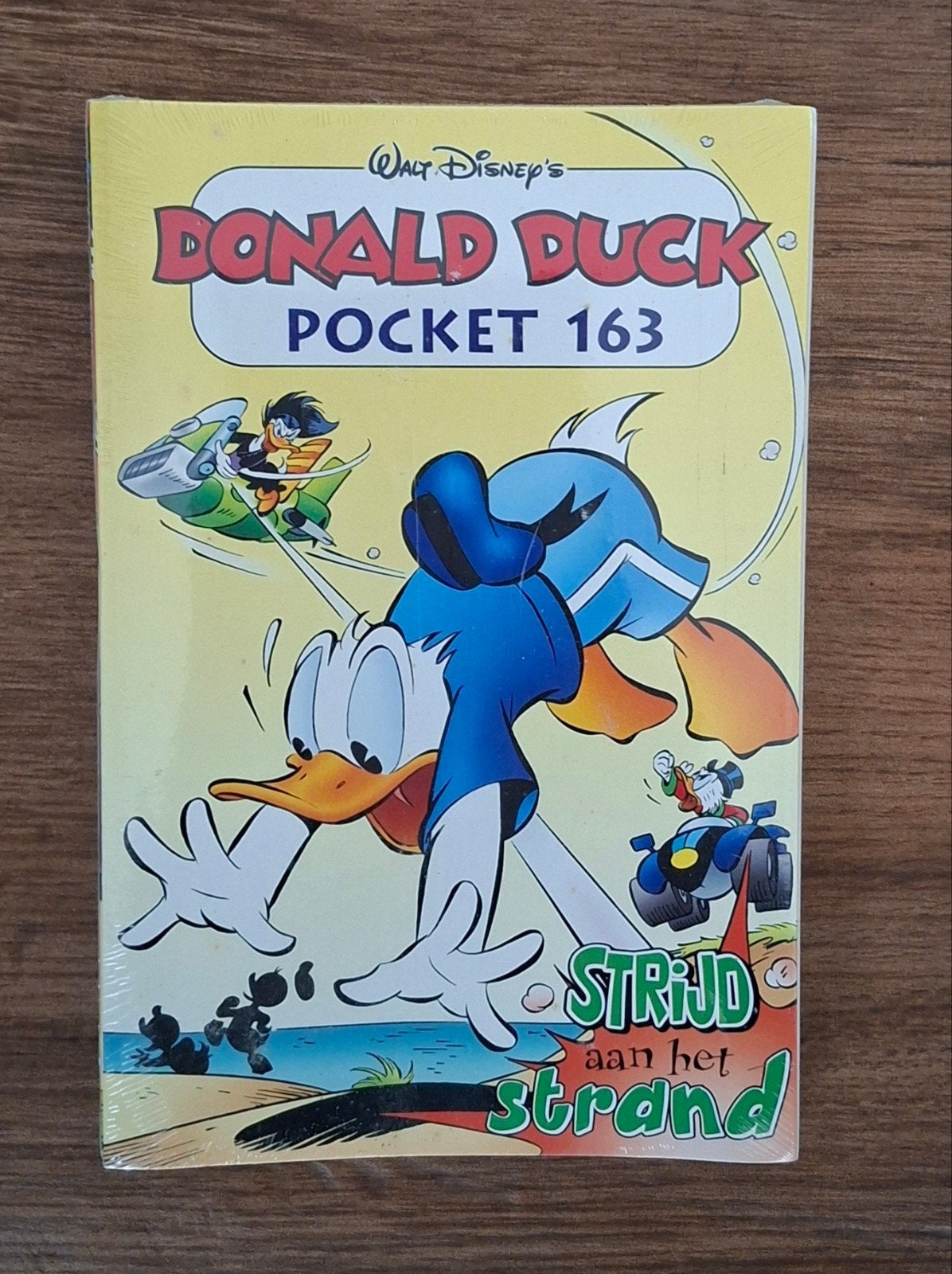 Donald Duck pocket nr 163 NIEUW in folie, Eén stripboek, Ophalen of Verzenden, Nieuw