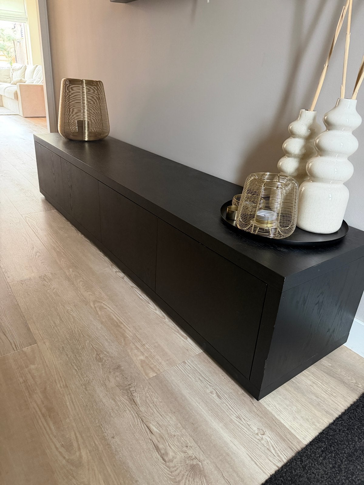 Tv meubel goosens Barcelona, Ophalen, Zo goed als nieuw, 25 tot 50 cm, Minder dan 100 cm