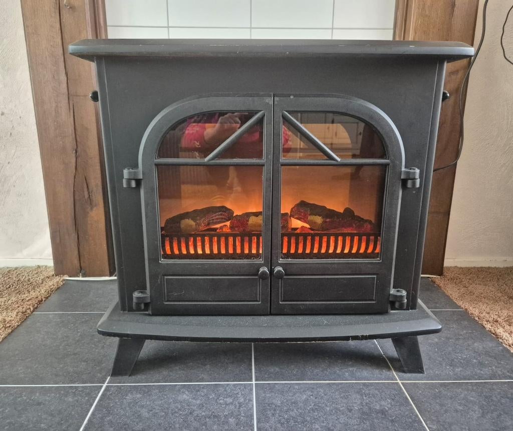 🪷🪷Mooi zo goed als nieuw elektrisch kacheltje, Huis en Inrichting, Haarden, Ophalen, Zo goed als nieuw, Vrijstaande haard, Elektrische haard
