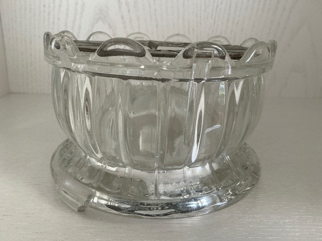 Theelicht glas, jaren 50, Ophalen of Verzenden
