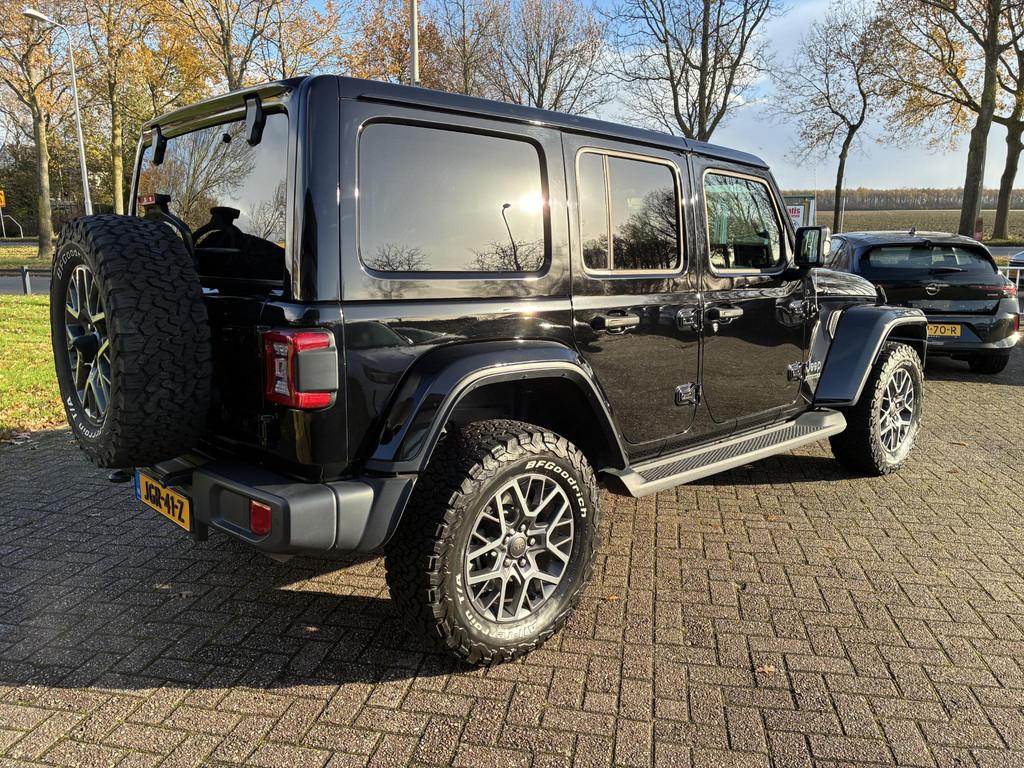 Jeep Wrangler Unlimited Plug-in Hybrid 4xe 380 80th Annivers, Automaat, Lichtsensor, 4 cilinders, Cabriolet