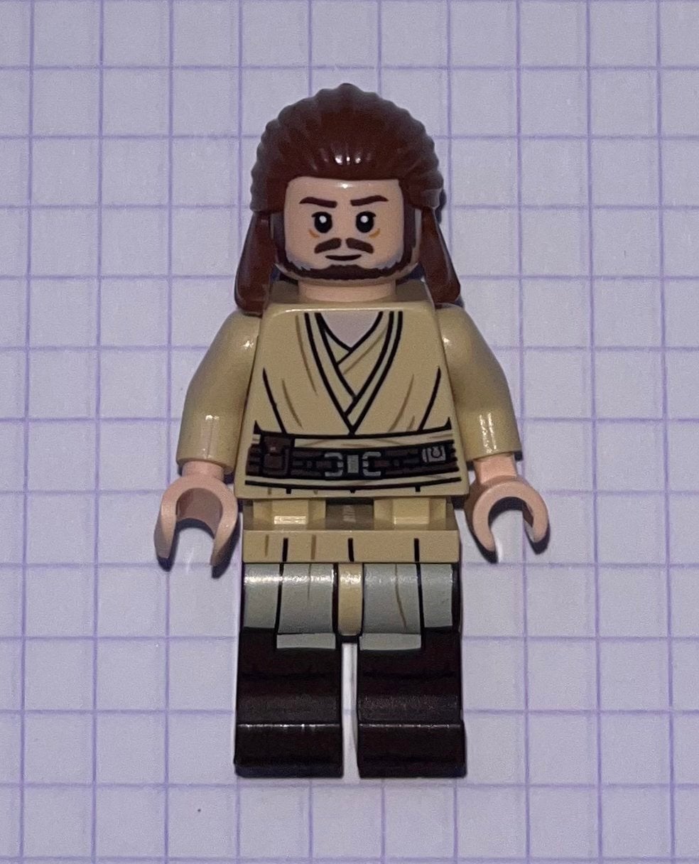 Lego Star Wars Qui-Gon Jinn Minifiguur, Verzenden, Zo goed als nieuw