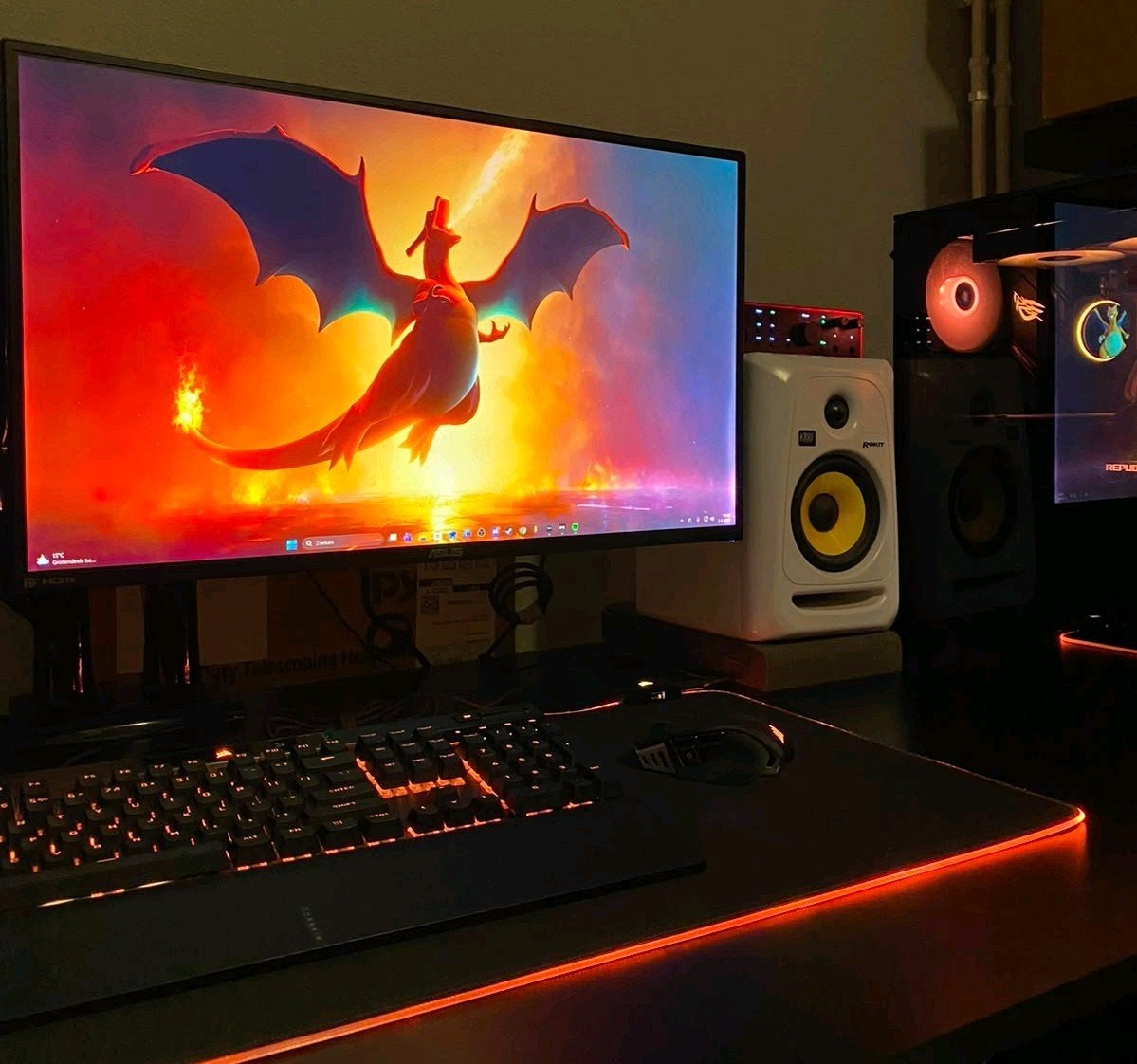 Mooie Zeer nette en perfect werkende gaming setup computer, Ophalen, Zo goed als nieuw, Gaming, HDD