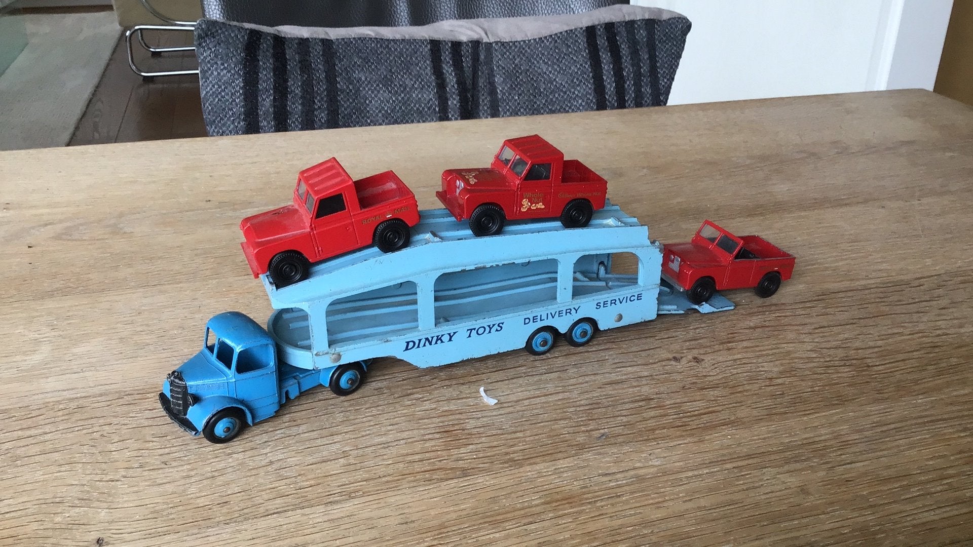 Pullmore Cartransporter Dinky Toys, jaren 50/60, Ophalen of Verzenden